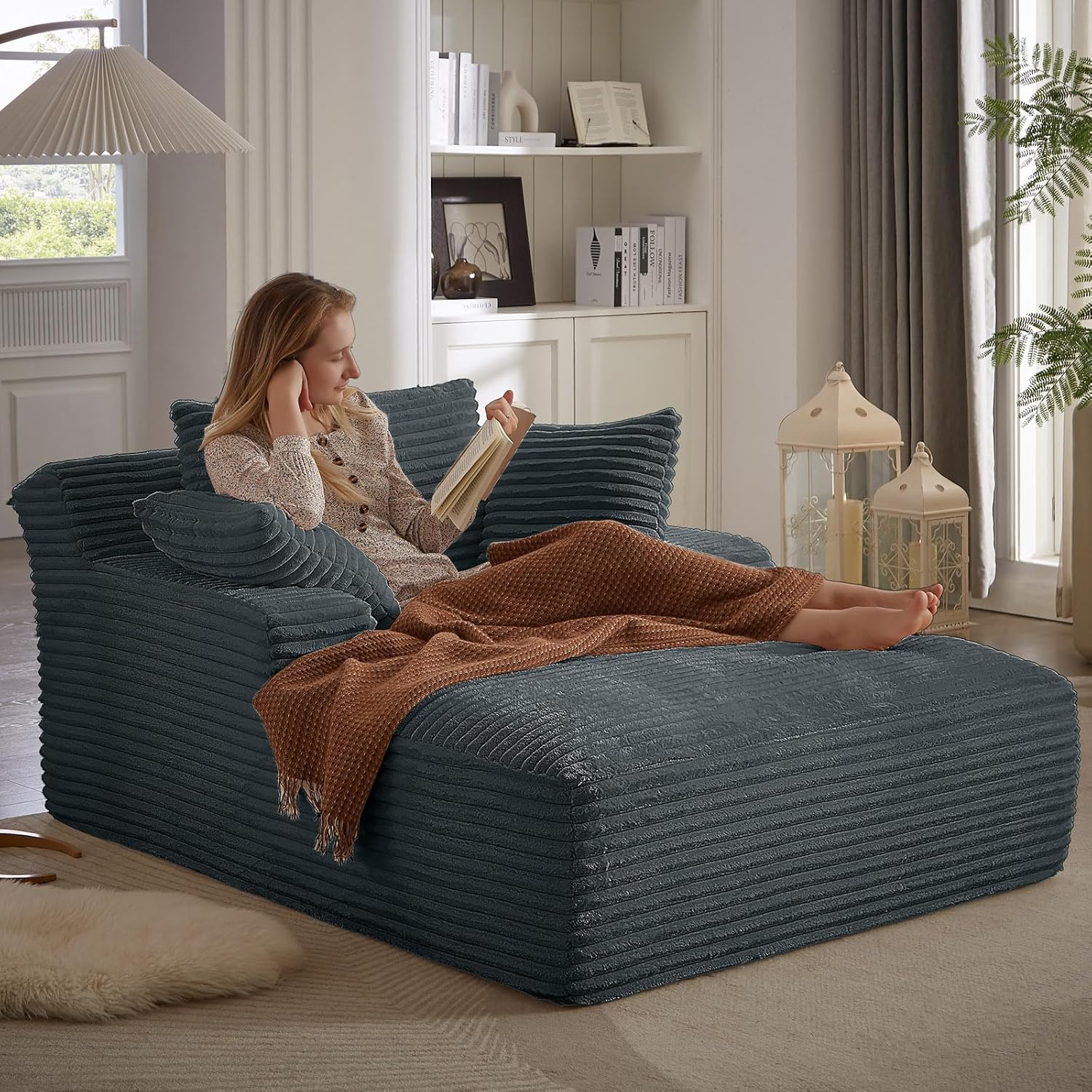 SnuggleSoft™ Sleeper Sofa – Cloud-Like Corduroy Comfort