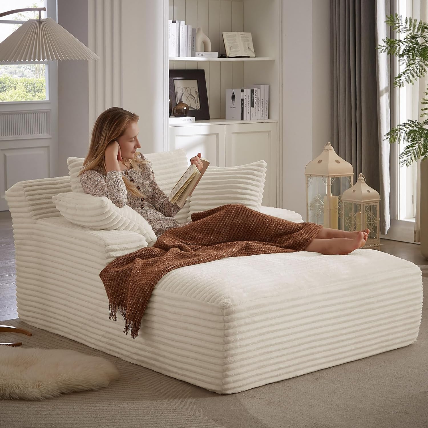 SnuggleSoft™ Sleeper Sofa – Cloud-Like Corduroy Comfort