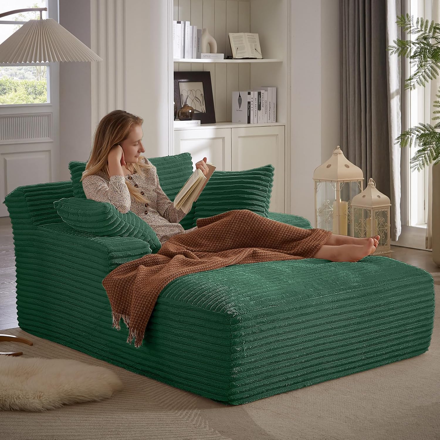 SnuggleSoft™ Sleeper Sofa – Cloud-Like Corduroy Comfort