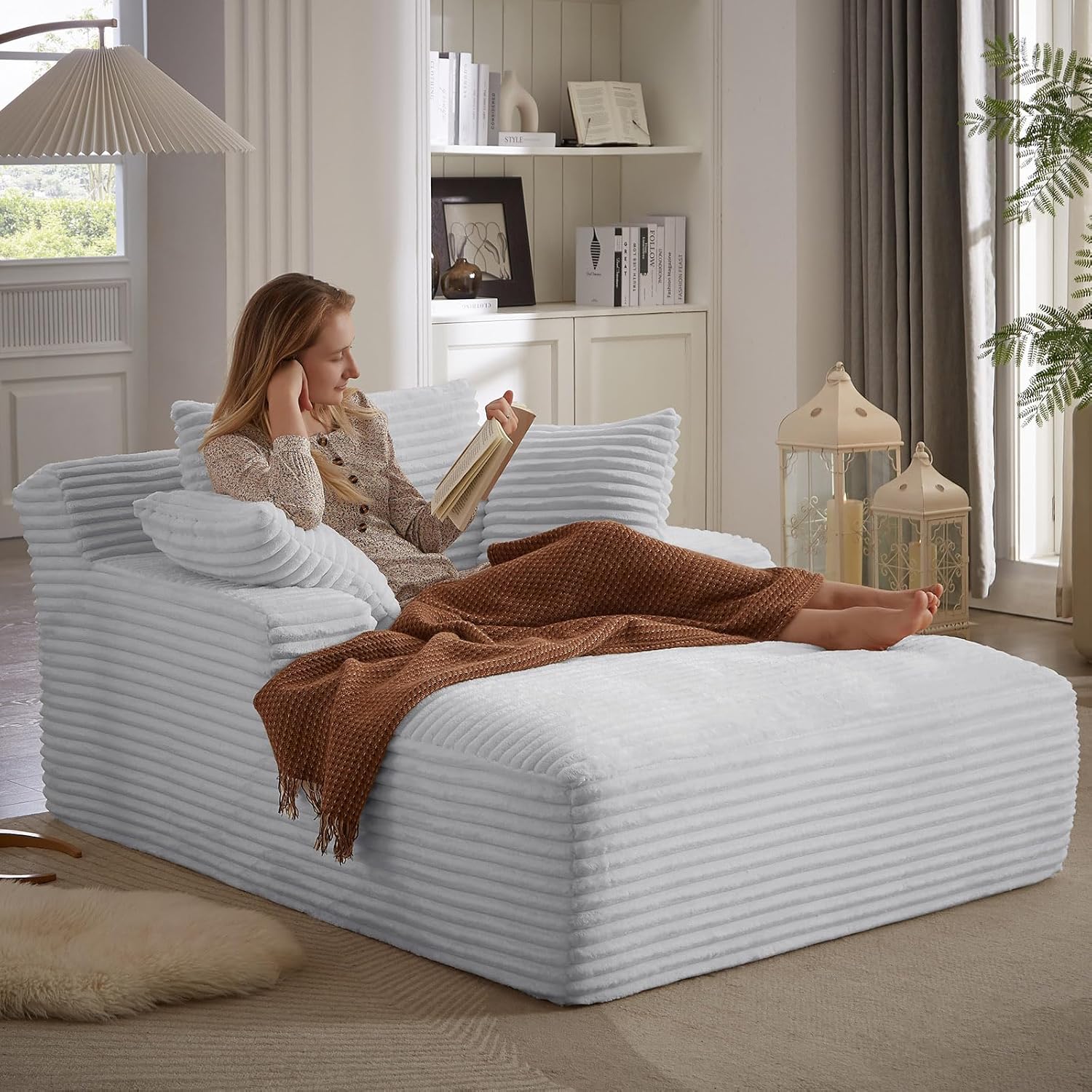 SnuggleSoft™ Sleeper Sofa – Cloud-Like Corduroy Comfort