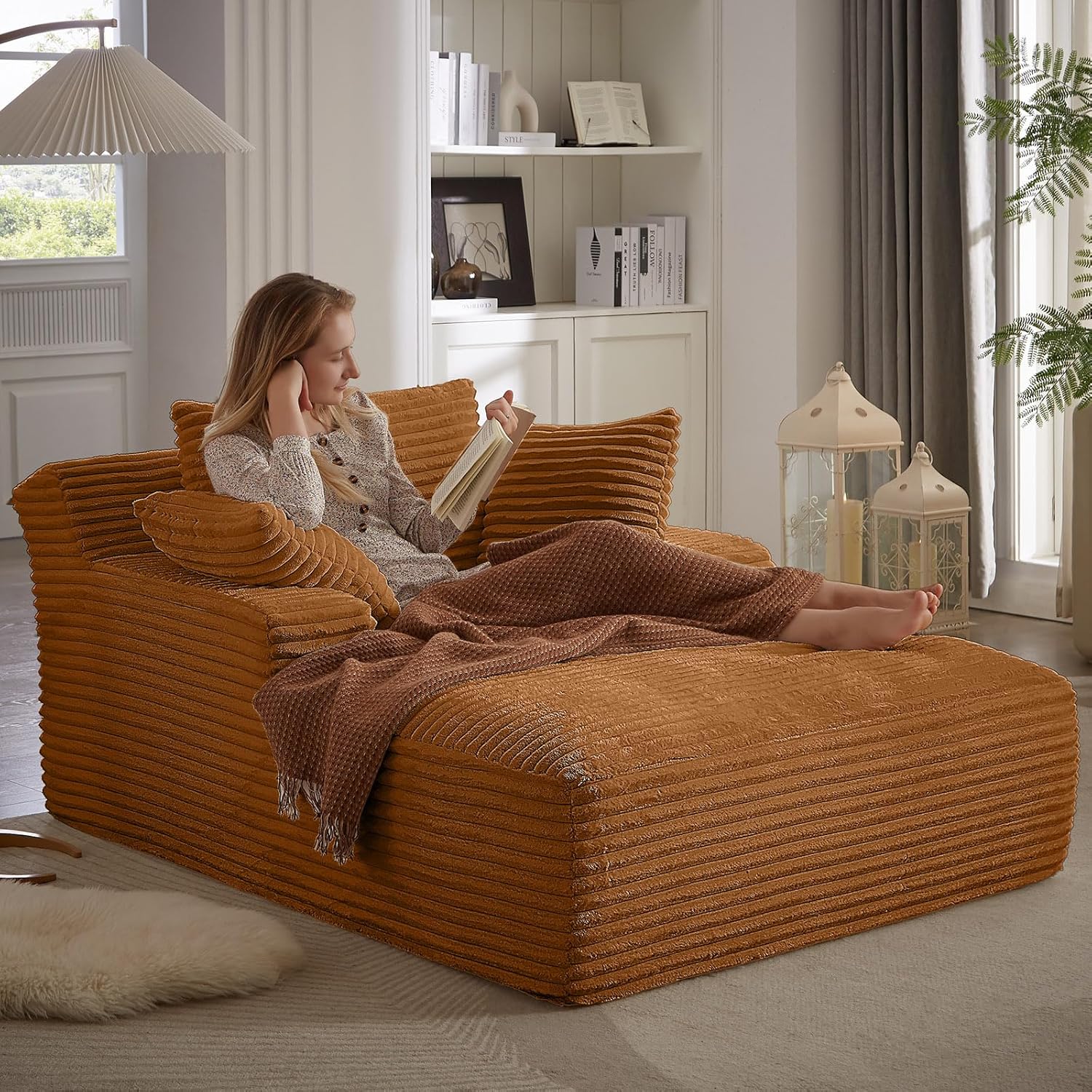SnuggleSoft™ Sleeper Sofa – Cloud-Like Corduroy Comfort