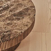 Sloane Premium Table ✨ – Marble / Wood Design