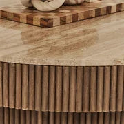 Sloane Premium Table ✨ – Marble / Wood Design